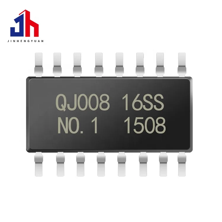 QJ008-16S MP3 Speaker Voice IC  Serial Control USB   flash or SD Card MP3 Tone quality Support MP3 WAV hardware  decoder