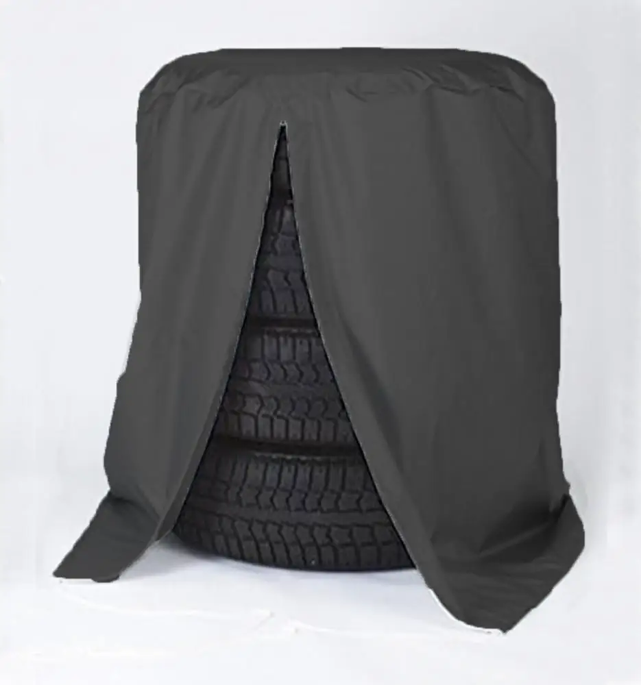 
190T Polyester Car Spare Tire Cover Water-repellent Auto Tyre Protector Storage Bag 