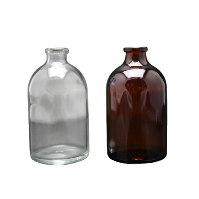 Amber Moulded Injection Vials for Antibiotics