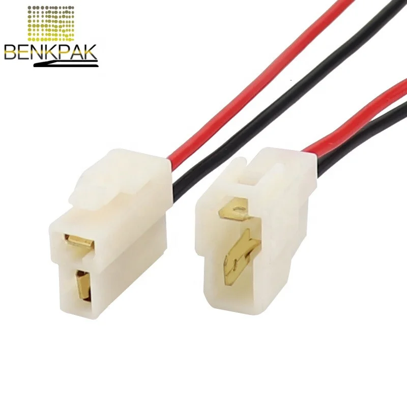 Car Connector 6.3mm 2P Male Female 6.3 Electrical Plug Socket for Motorcycle