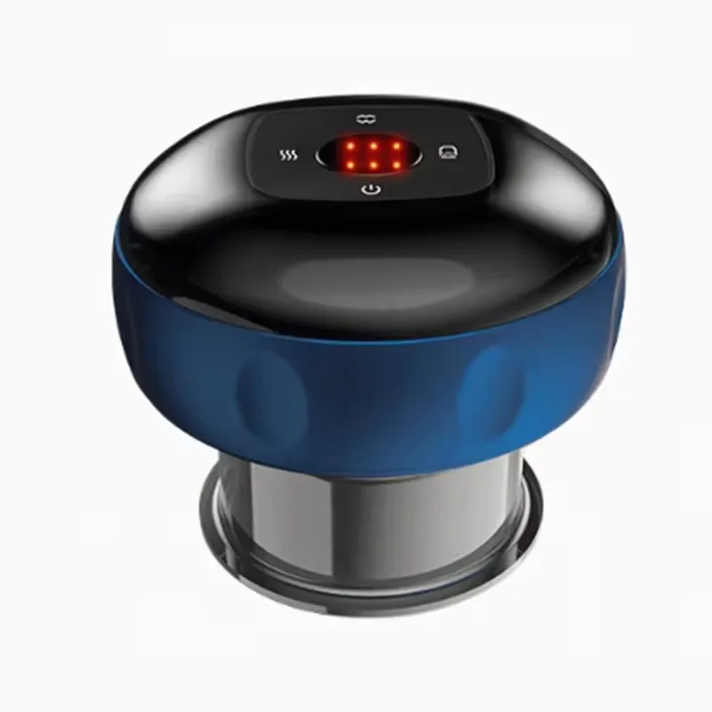 Intelligent Electric Cupping Device Whole Body Dredging Hot Compress Scrapping Meridian Brush Cross-Border Household Appliances