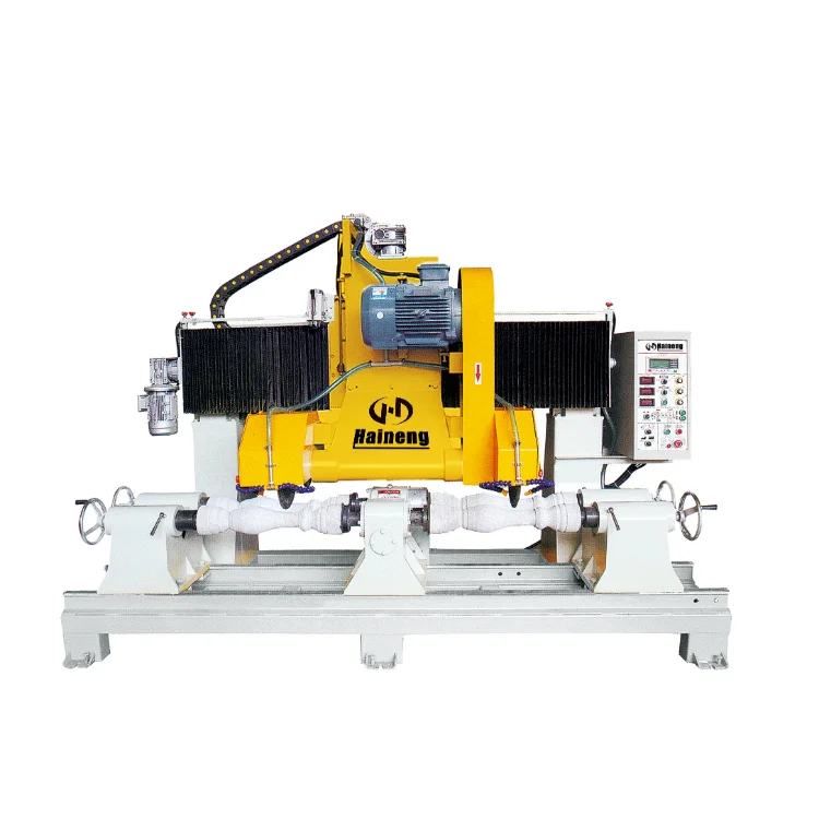 Anyth Custom Round stone cutting machine One Side Four Balusters Profiling Machine