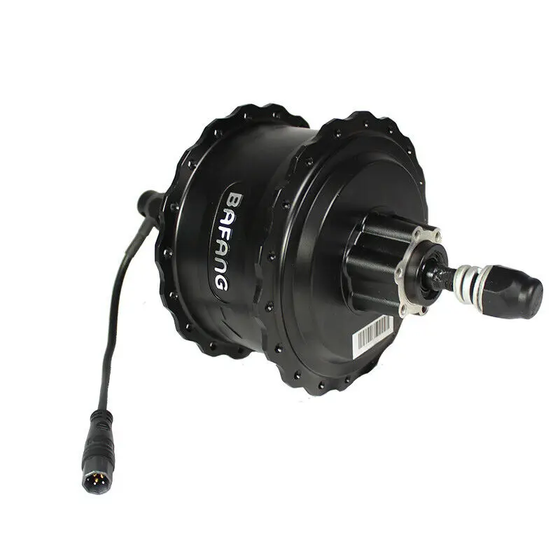 RisunMotor Ebike 48V 750W Ba Fang Brushless Geared Thread-on Cassette Fat Tire Hub Motor 175mm 190mm