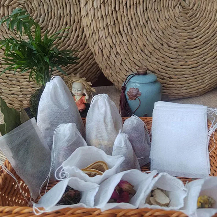 High Quality Environmentally Friendly Biodegradable PLA Corn Fiber Tea Filter Bag Empty Tea Bag