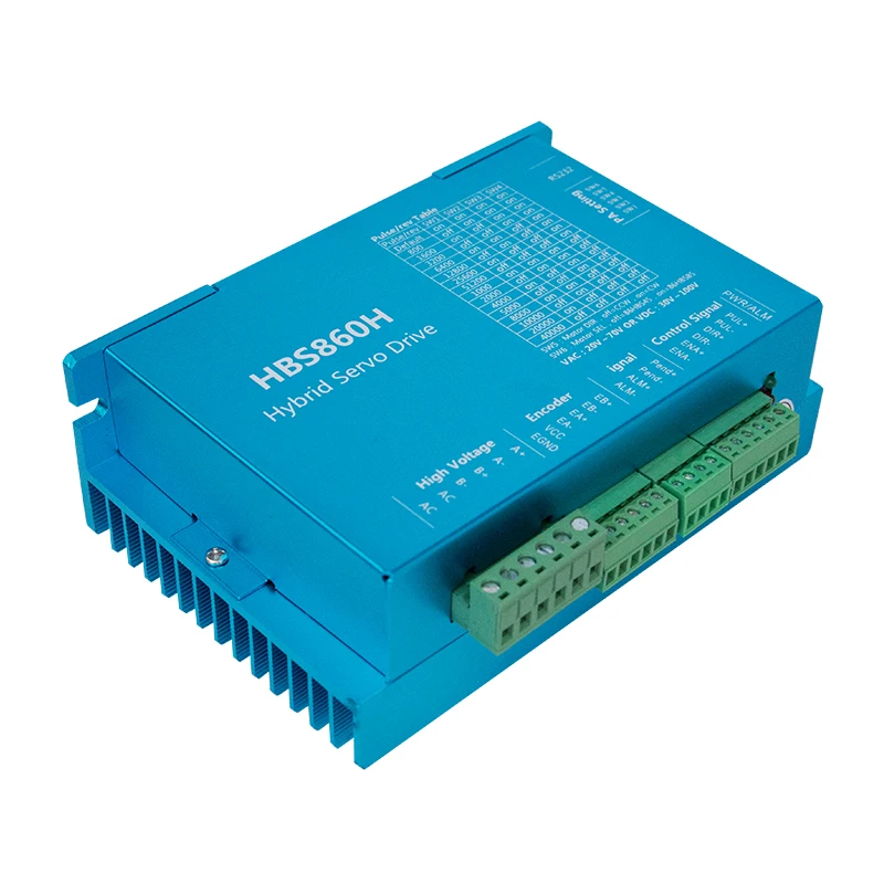 RU Nema34 close loop 4.5Nm stepper motor +HBS860H Hybrid driver+400w60v power supply +MACH3 controller board
