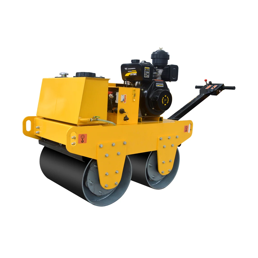 Mini Static Vibro Compactor Hand Mini Gasoline Compactor Road Roller Compactor