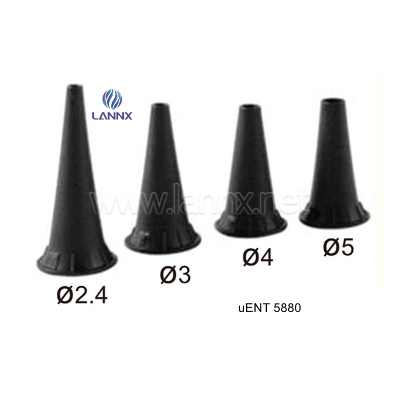 LANNX uENT 5880 Portable LED Medical ENT Diagnostic Ear Otoscopic Auriscope Otoscope Surgical Mini Handheld  otoscopes Set