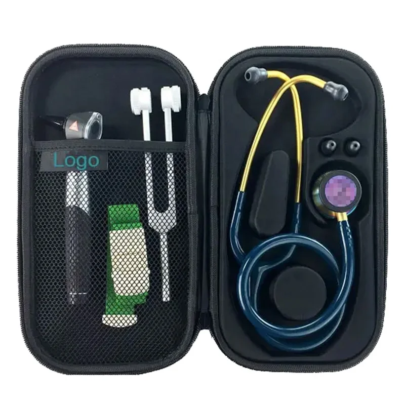 Single shipment multi-colorful hardshell stethoscope bag waterproof eva zipper case for estuche estetoscopio