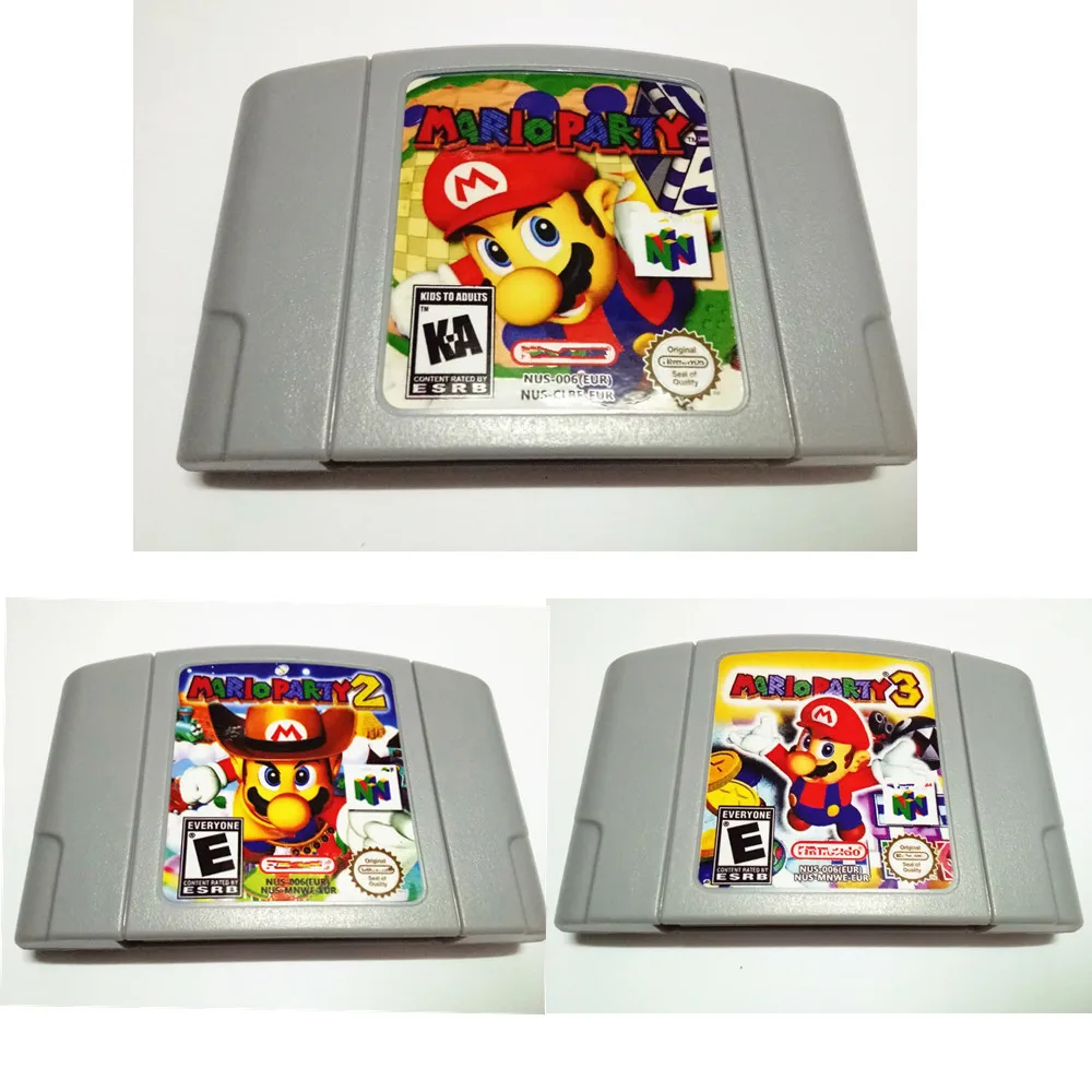 Европейская английская версия PAL Совершенно новый картридж n64 для super mario 64