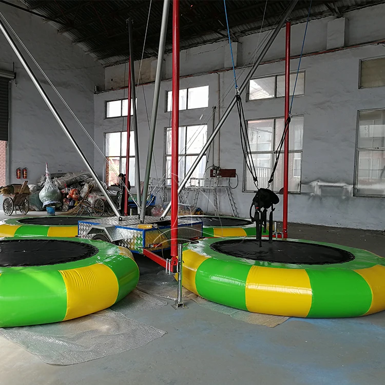 Bungee trampolines for kids game/Indoor trampoline park