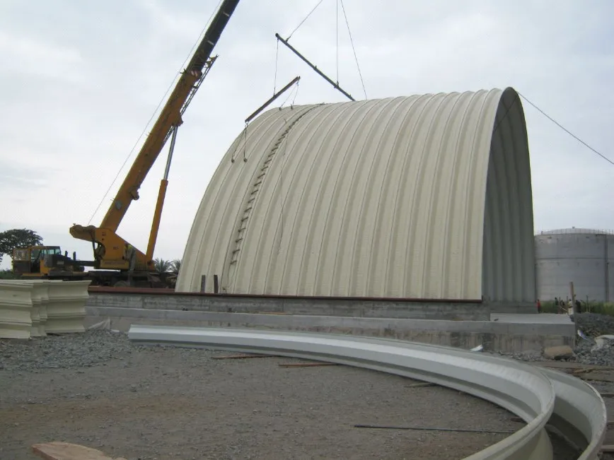 SABM-1220-800 k Q Span Arch Roof  Roll Forming Machine Metal Roof Construction Building Machine