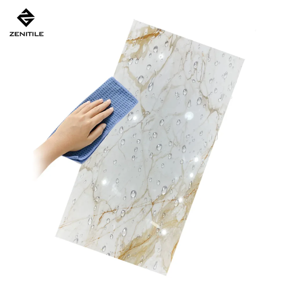 China 1200x600 White Glazed Polished Ceramic White 1200x600 Floor Tile Full Polished Glazed Porcelain Tile 1200x600