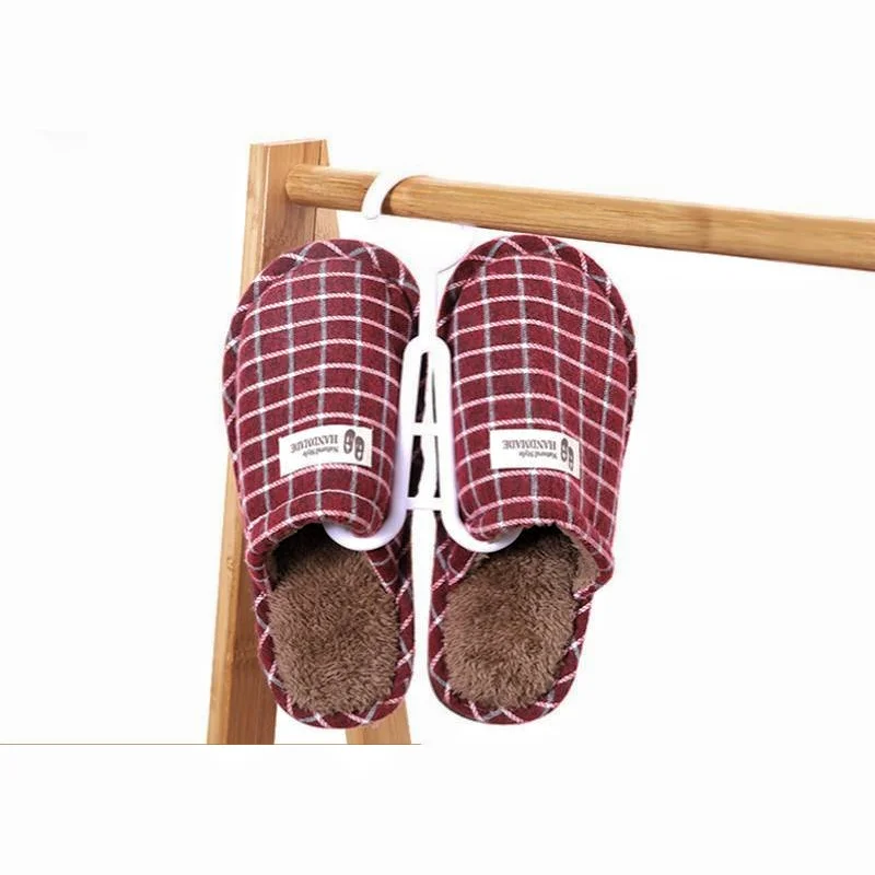 Wholesale Cheap Shoe Shop Display Plastic Shoe Hanger Shoe Hanging Hook Slipper Hook