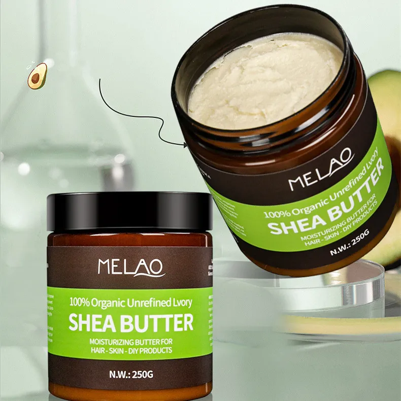 Chinese Wholesale Manufacturer Oil Extractor Stick Skin & Hair Care Bulk Organic Shea Butter 250g