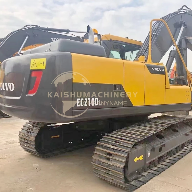 A large number of new Volvo 210D medium used excavators, as well as Komatsu 210/ Kobelco 210/ Sany 215, are powerful