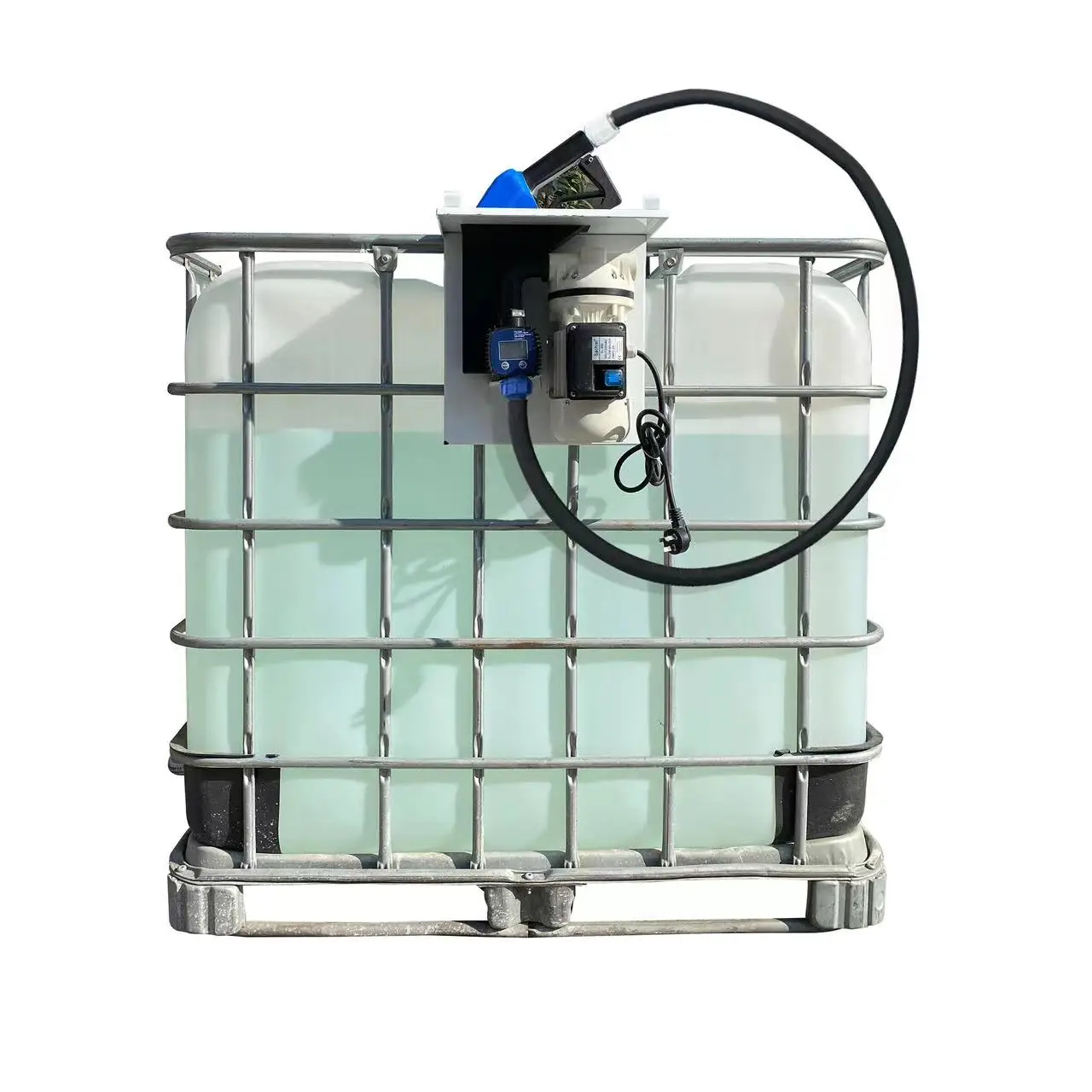 Automatic portable  IBC tank DEF pump kit equipment transfer Adblue pump 1000L filling machine