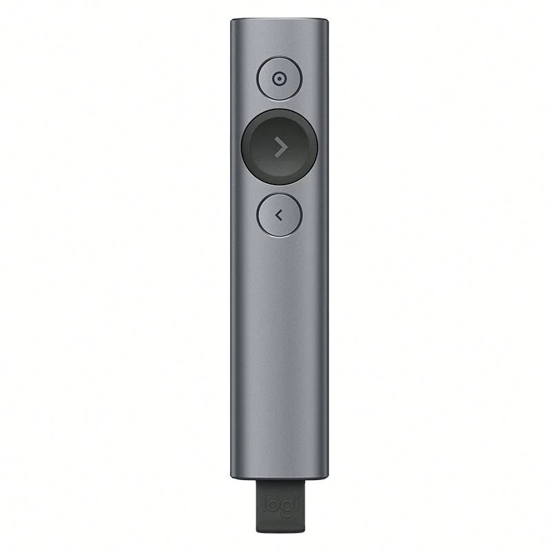Logitech Spotlight беспроводная презентация ручка-указка с дистанционным управлением проекция поворотная ручка для