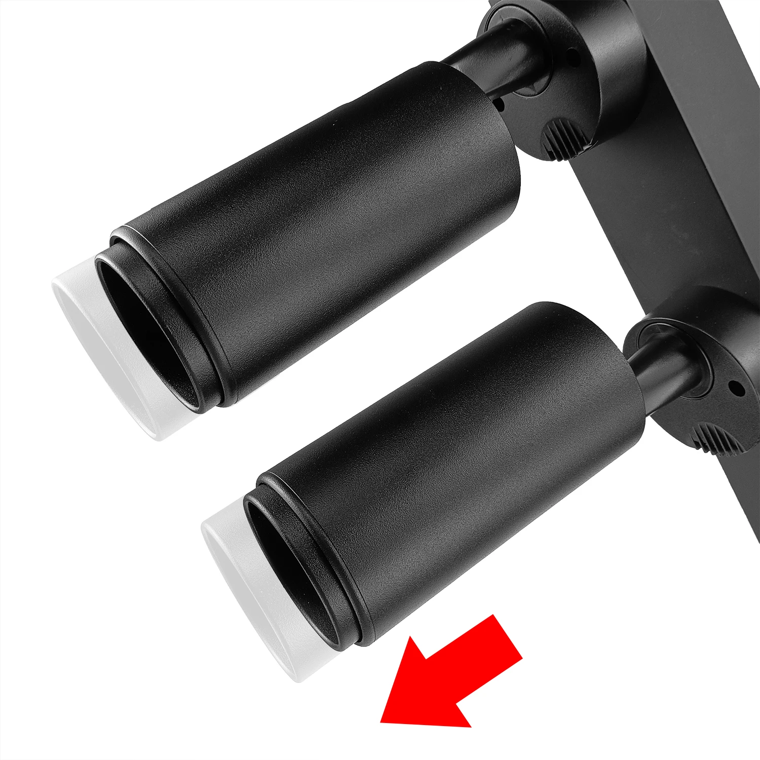 Battery Lighting Pole 4*10w White Color Pinspot Light DMX Wireless Wifi Remote illuminate 4heads Manual Zoom Stage Wedding Light