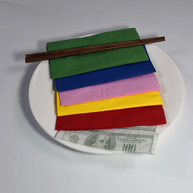 Китай, самый дешевый бренд, качественные черные красочные одноразовые барные салфетки с логотипом