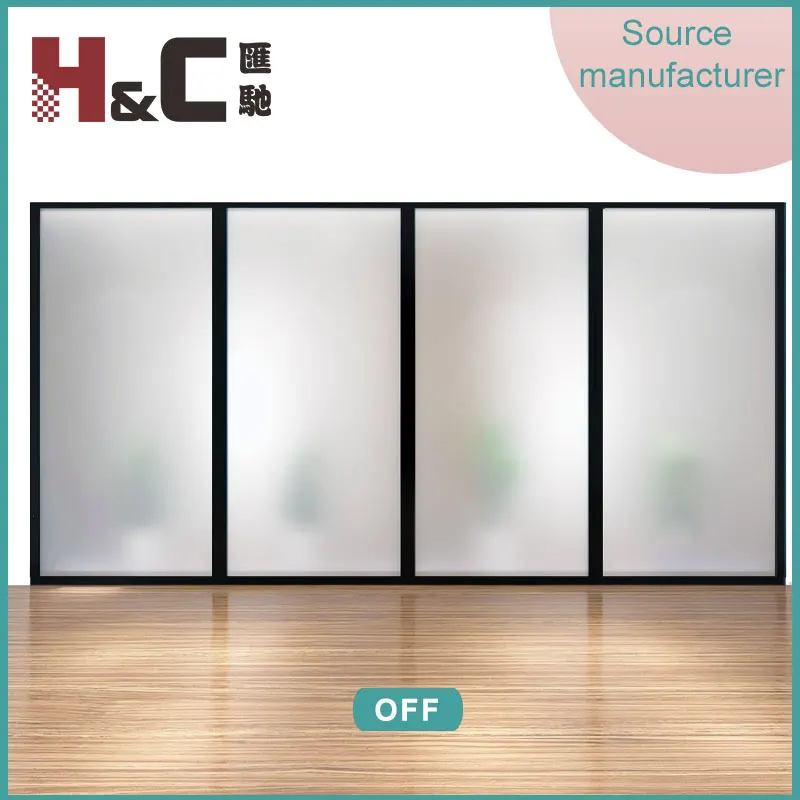 New Technology Decorative Magic Smart Switchable Glass PDLC Film Tinted Windows Electrically Smart Film Electronic For Windows