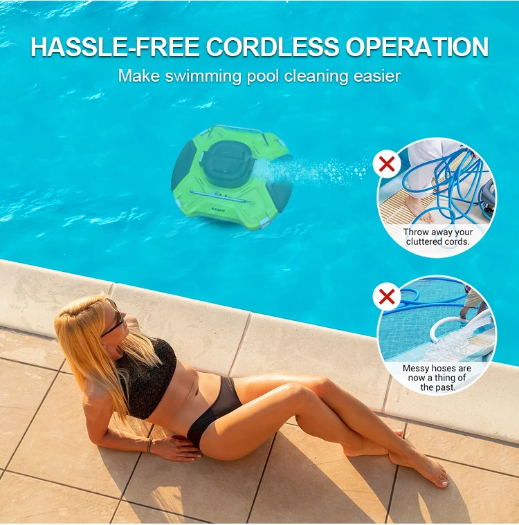 Hee Yoo high quality automatic swimming pool robot cleaner