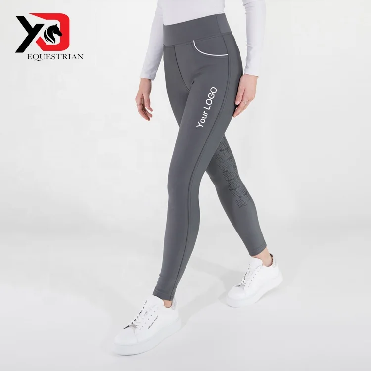 Horse Riding Breeches Horse Racing Pants Equitacion Riding  Waterproof Tights Full Seat Silicone Equestrian Riding Pants