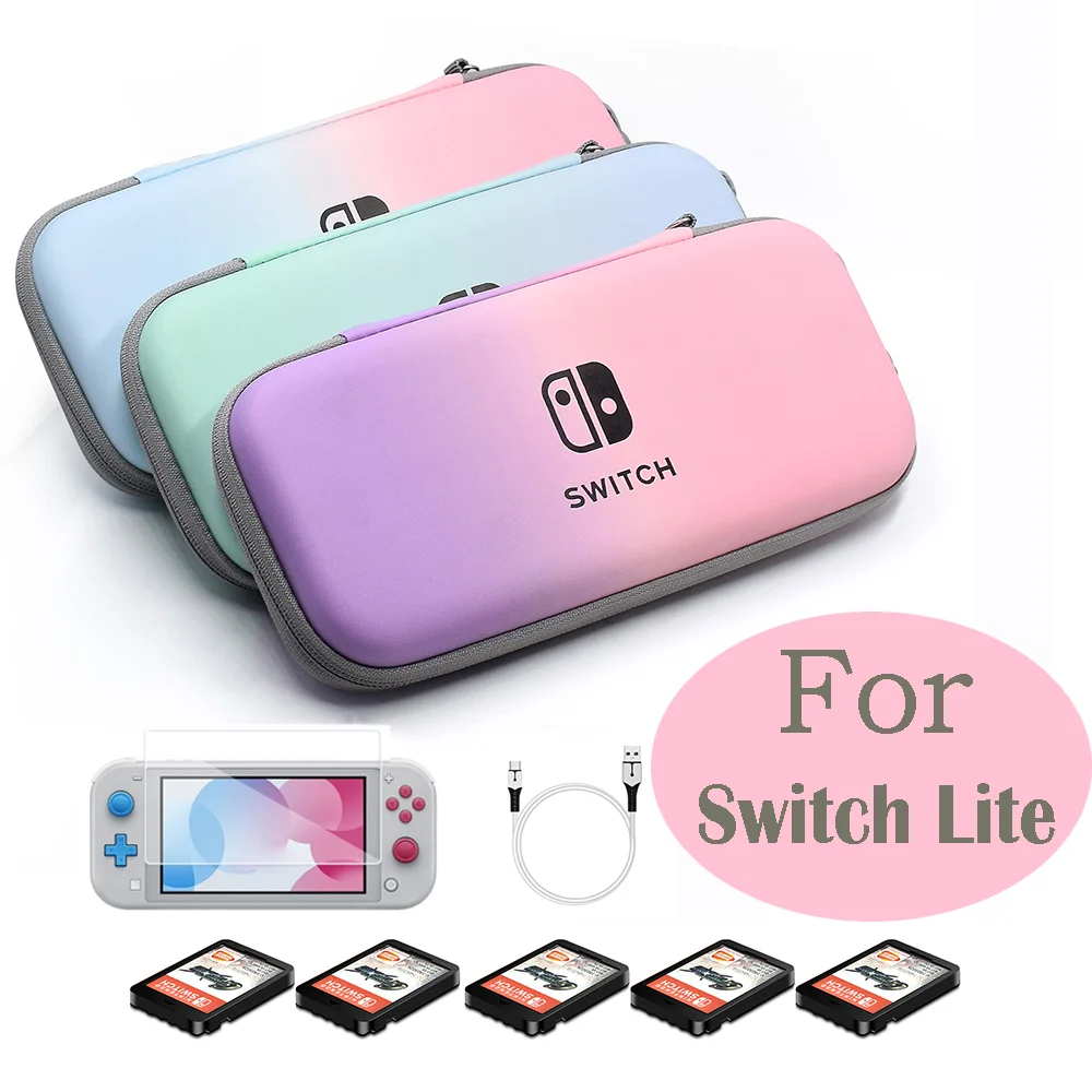 Wholesale EVA Carrying Case Handheld Storage Bag With  Game Card Slots for Nintendo Switch Lite Accessories
