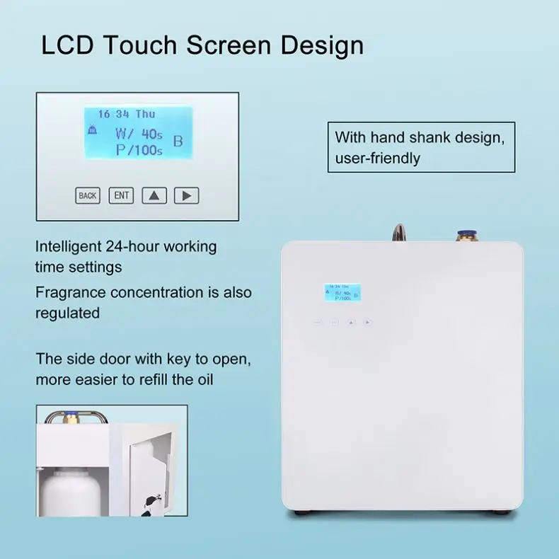 Аппарат для создания воздушного распылителя эфирных масел, 500 мл, куб. М, с поддержкой Bluetooth, Wi-Fi и приложения