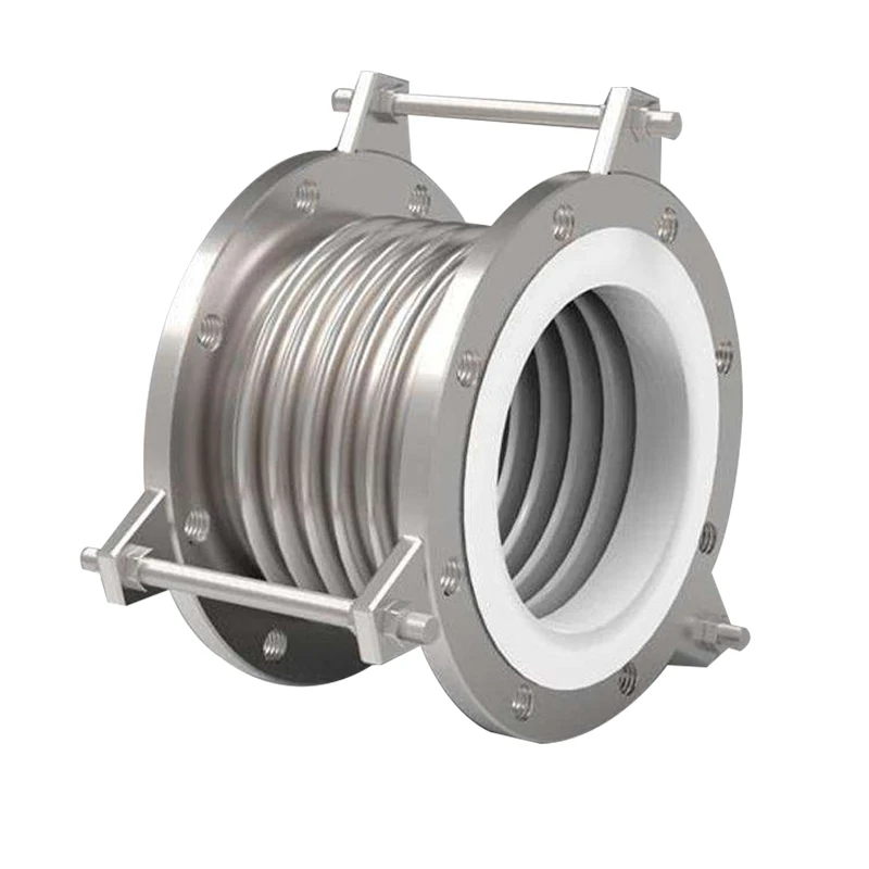 Customizable High-temperature Resistant Corrosion Chemical Resistance Ptfe Lined Compensators Bellow Expansion Pipe Fittings