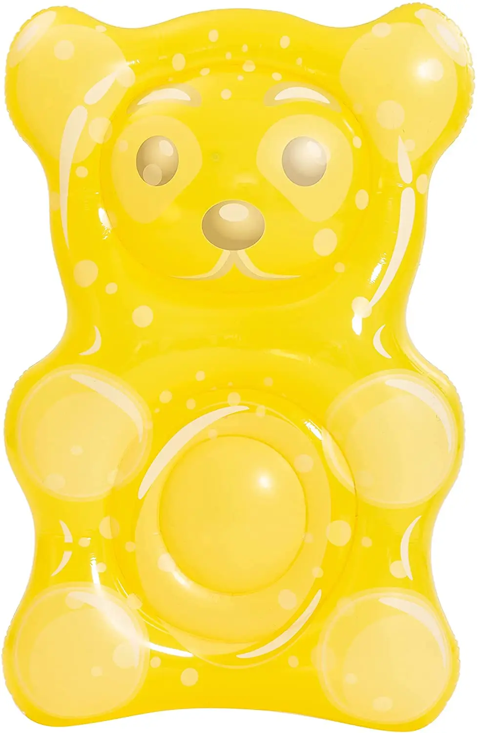 Надувной медведь-резинка, плавающий плот, симпатичная игрушка для водного бассейна, для сада и пляжа, детский бассейн для малышей, 60 дюймов