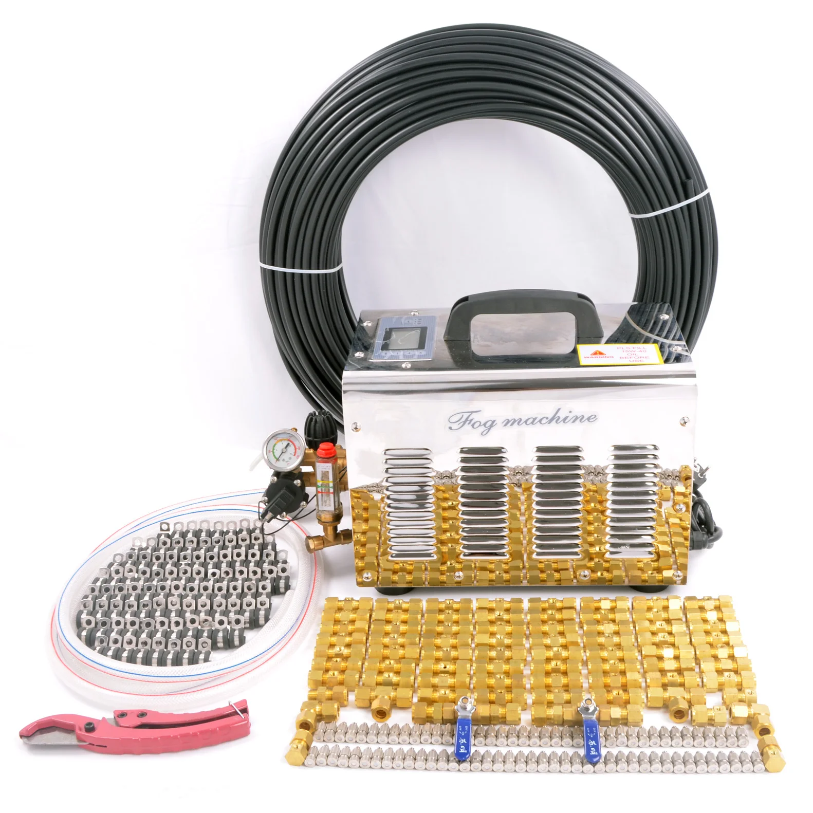 Туманная машина на 1 0 л система сухого тумана без смачивания с быстрыми фитингами для уличных садовых растений внутреннего дворика фермы комнатных грибов