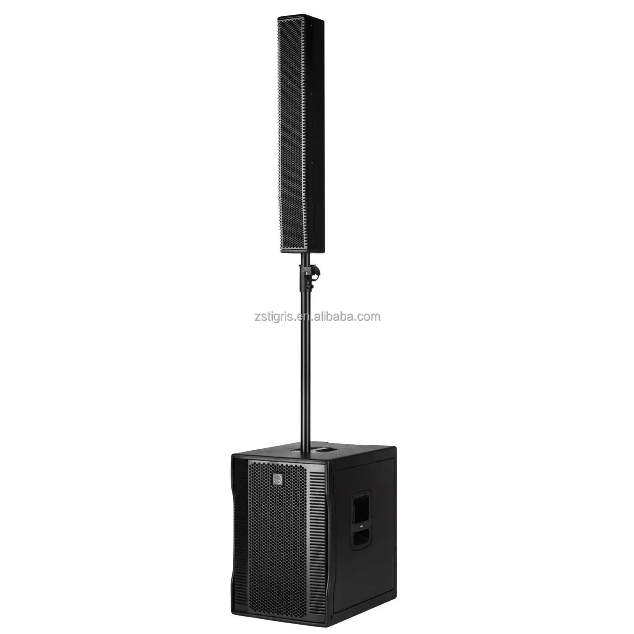 EVOX 12 active two-way array speakers 8* 4 inch powered column speakers set RCF line array active Pa sound system