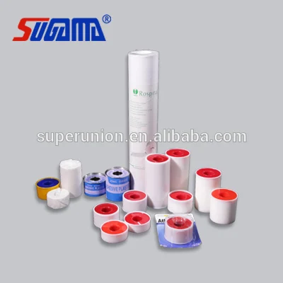 Medical adhesive white silk tape for hospital use