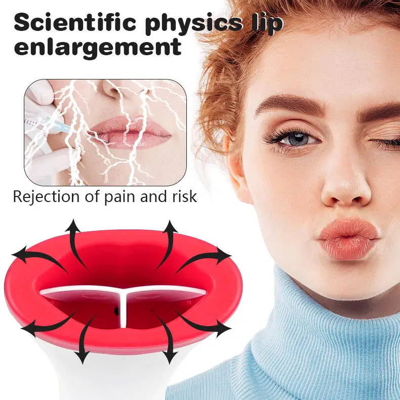 USB Rechargeable Automatic Lip Plumper Instrument Electric Lip Enhancer Plumping Device