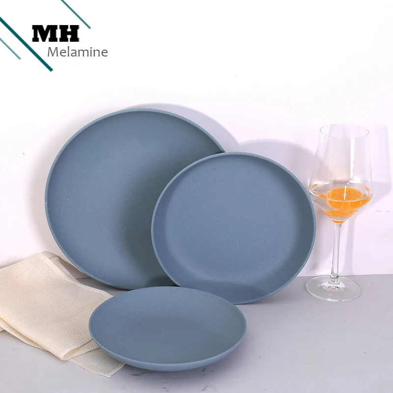  High Quality Customized printing 16 sets melamine tableware dinner set