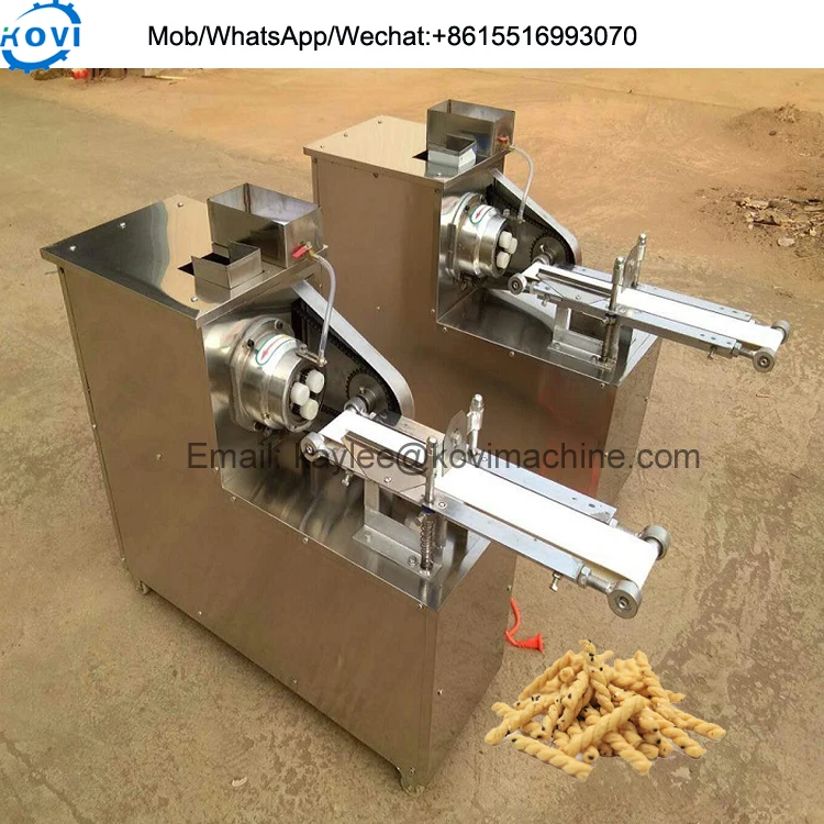 automatic snack maker for fried Pretzel dough twist forming making machine