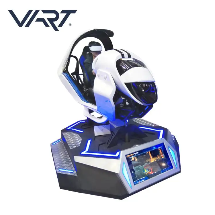 Зарабатывать деньги 9D VR гоночный автомобиль Виртуальная реальность симулятор вождения с CE