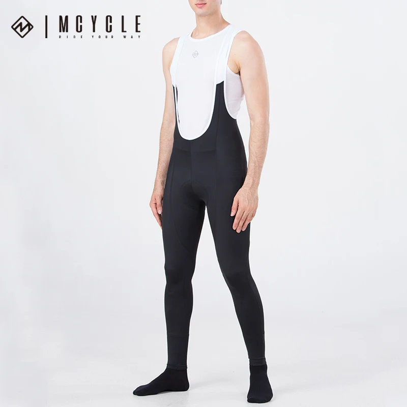 Mcycle Custom Bicycle Long Bib Tights Breathable Bike Pants Compression Men Cycling Bib Pants For Comfortable Riding Short