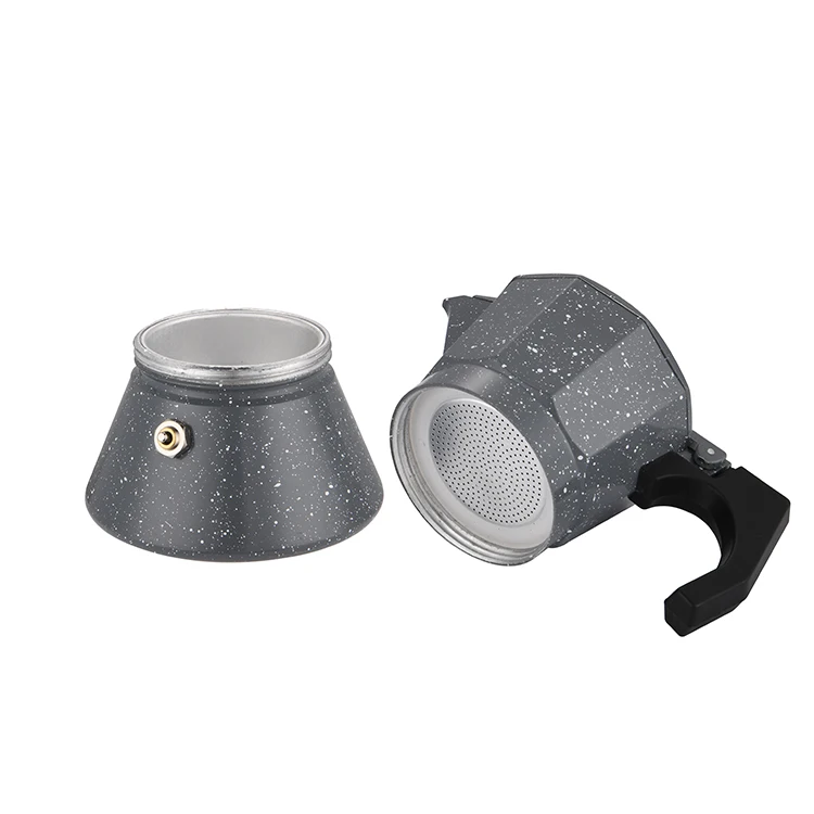 Ecocoffee эспрессо алюминиевая кофеварка серая 3 чашки 6 чашек 9 12 Перколятор для котелок мокко