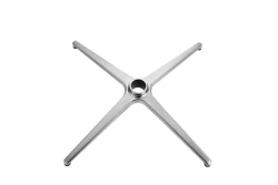 Вращающаяся металлическая подставка под стул с четырьмя звездами