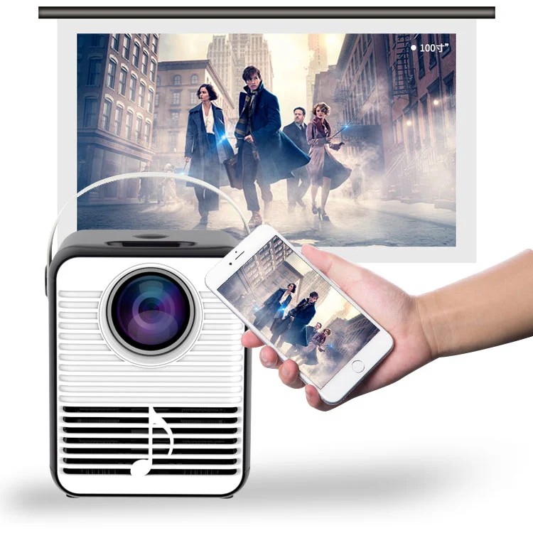 Lianjixing  C3 Portable Mini Full HD Projector for Outdoor Home Theater Digital Projector