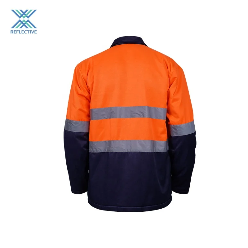 LX High Visibility Workwear Jacket Reflective Safety  Antistatic Fabric Workwear Uniforms For Men