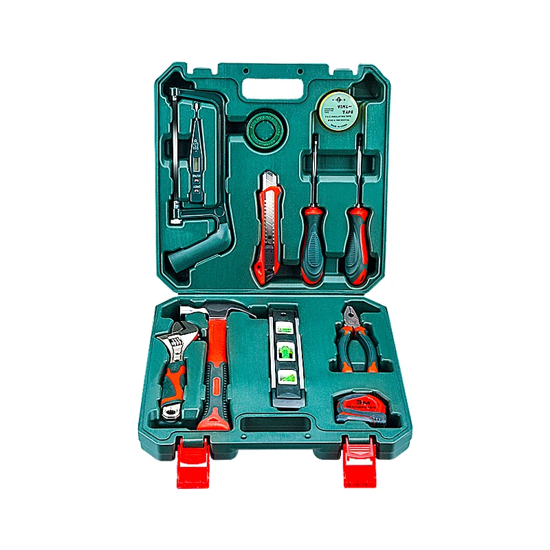 Multi-function specialized hand tool box with screwdriver Hammer Wrench Hardware Electric Repair