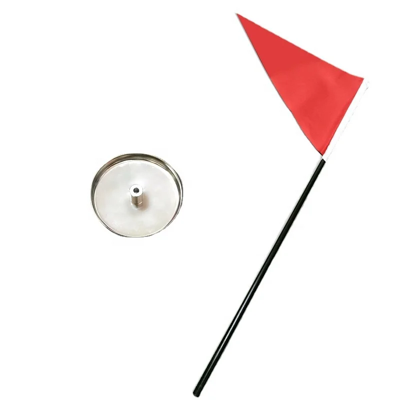 Wholesale Golf Putting Cups And Flags Set Logo Customized Golf Cup And Flag Stainless Steel Golf Hole Flag Cup