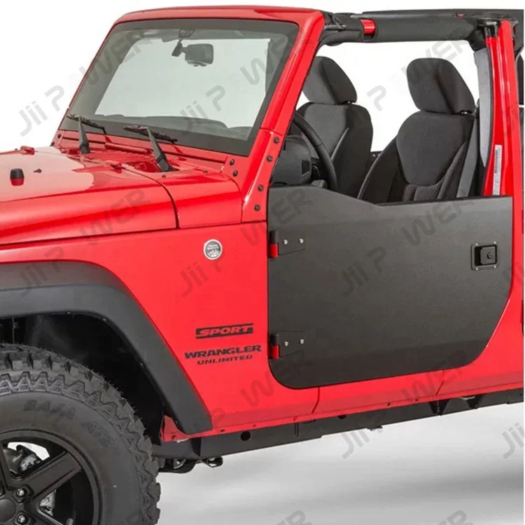  Алюминиевые трубчатые двери полудвери для Jeep Wrangler