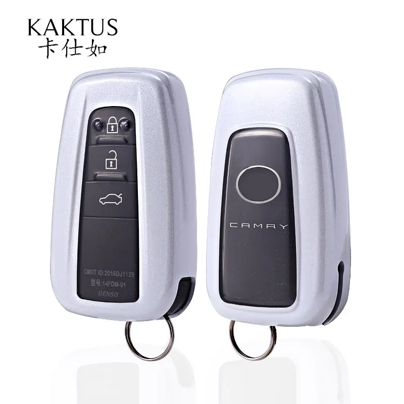 For Toyota CAMRY PRADO C-HR IZOA AVALON Car Key Case TPU protect Cover Carkey shell