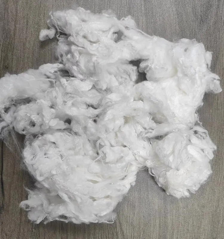 Inexpensive natural and environmentally friendly raw bamboo fiber