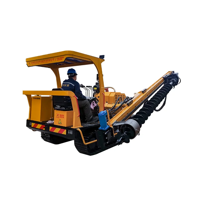 Multi-Functions Solar Screw Pile Driver Folded Hydraulic Hammer Pile Driving Machine
