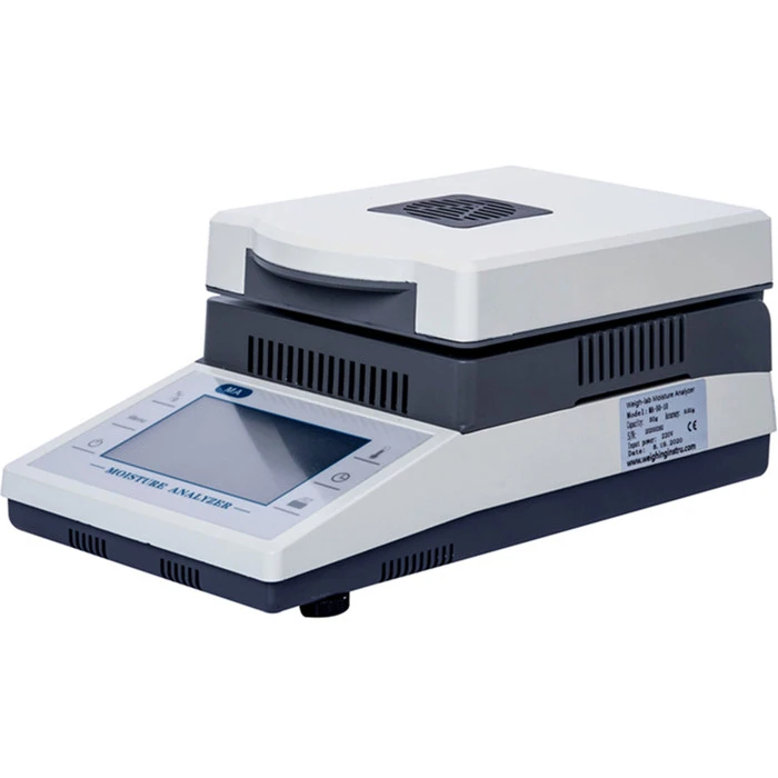 Бесплатная доставка, лабораторный цифровой галогенный измеритель влажности с сенсорным экраном, 50 г/110 г, 0,01 г, 0,001 г, анализатор