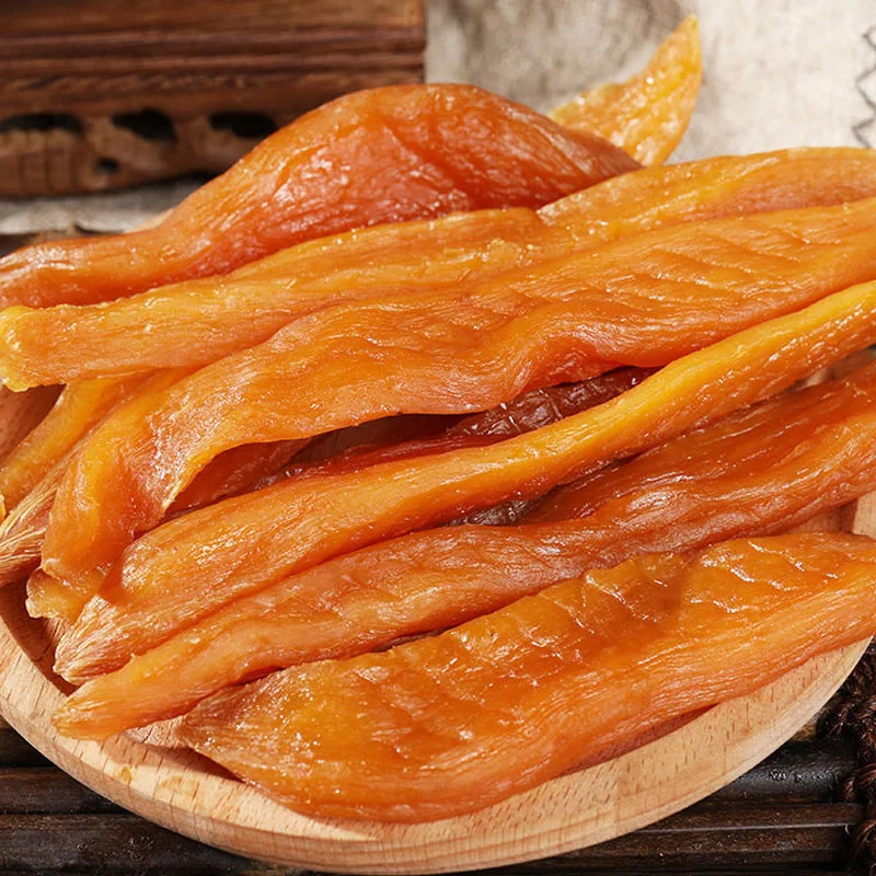 Soft And Sweet Steamed Sweet Potato Strip For Original Taste Chewy Original Dried Sweet Potato Strip Low Sugar Sweet Potato Chip